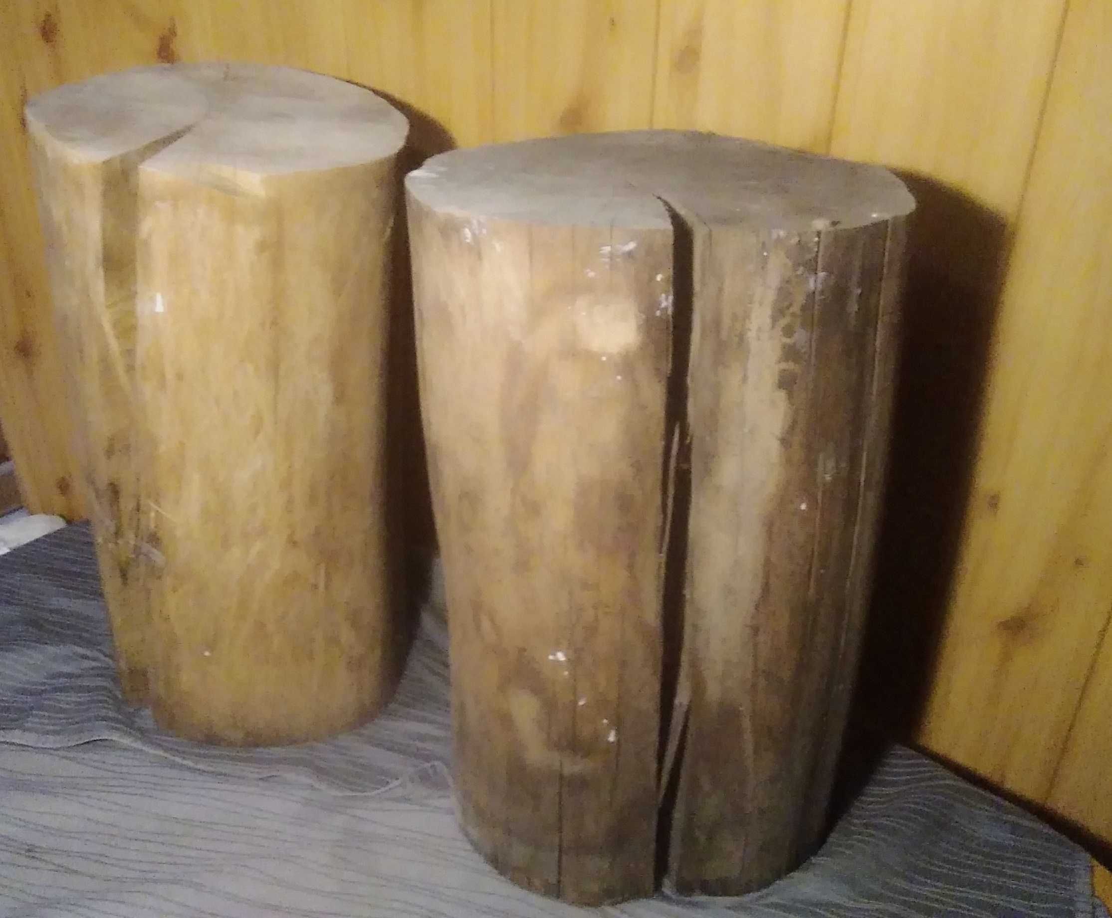 Naturalny Drewniany Pieniek Pień z pnia drzewa