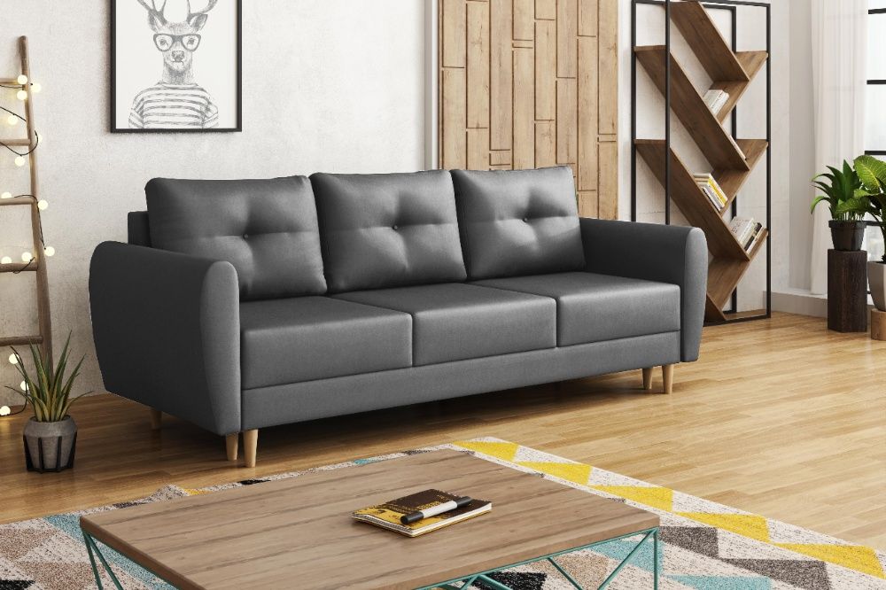 skandynawska sofa Manstad welwet welur f.spania dostawa 0zł cała PL