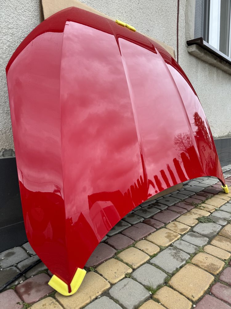 Капот Ауди А3 А3 Audi A3 8Y алюминий 2020-2025 ORIGINAL красный