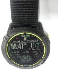 GARMIN Enduro Black DLC Titanium with Black Ultra Fit Nylon Strap