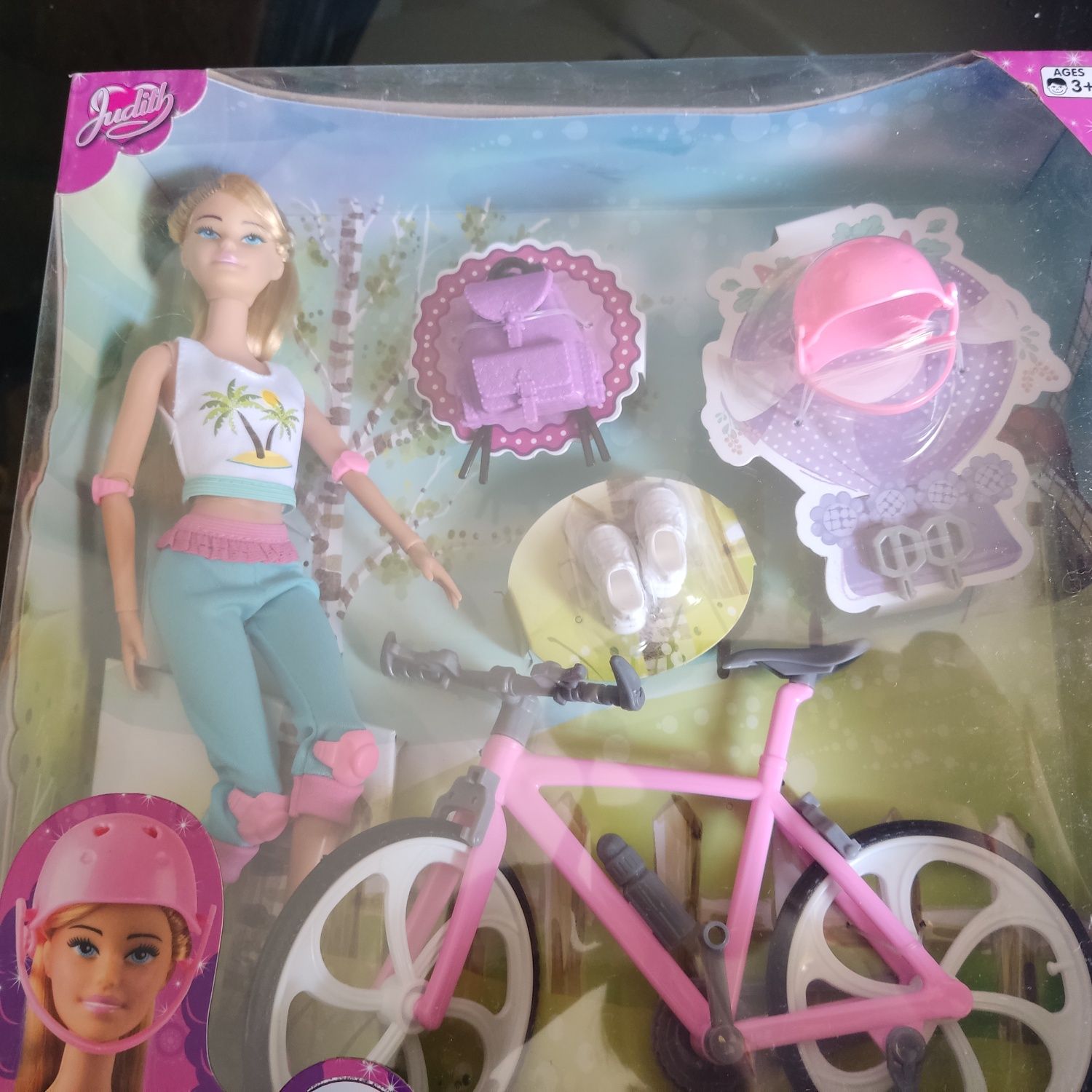 Sprzedam lalke z rowerkiem