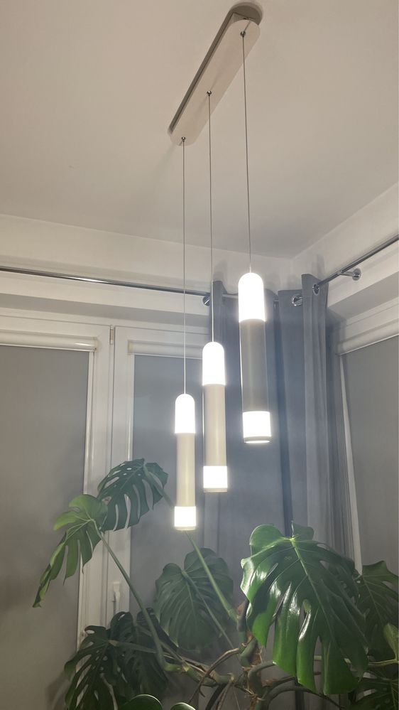 Lampa wisząca Light Prestige 3 -punkty światła zintegrowane źródło LED