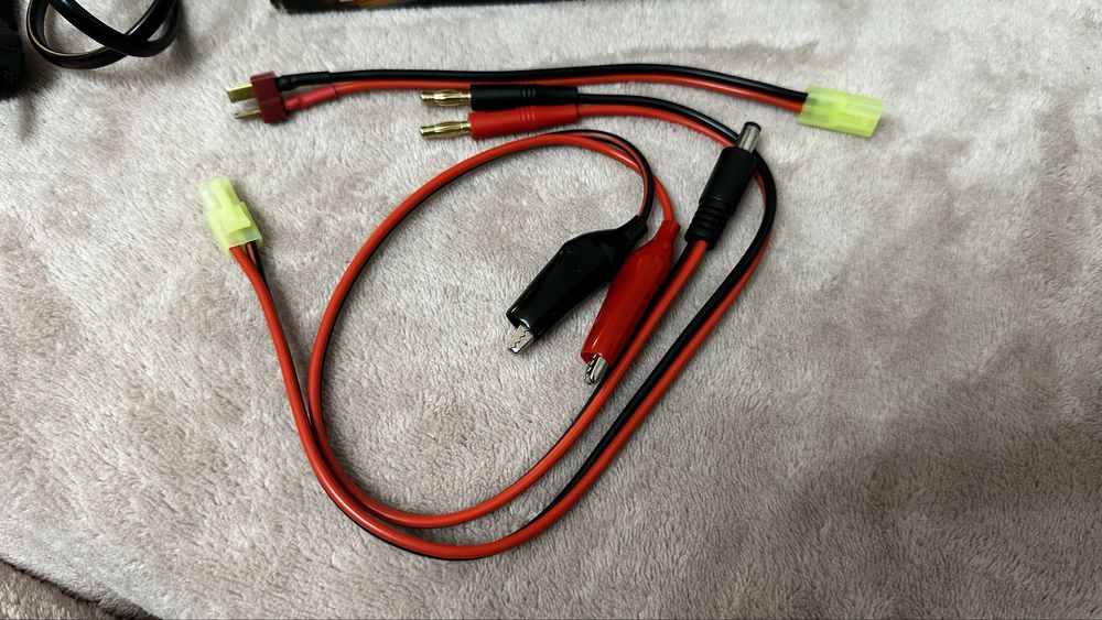 Carregador baterias Airsoft