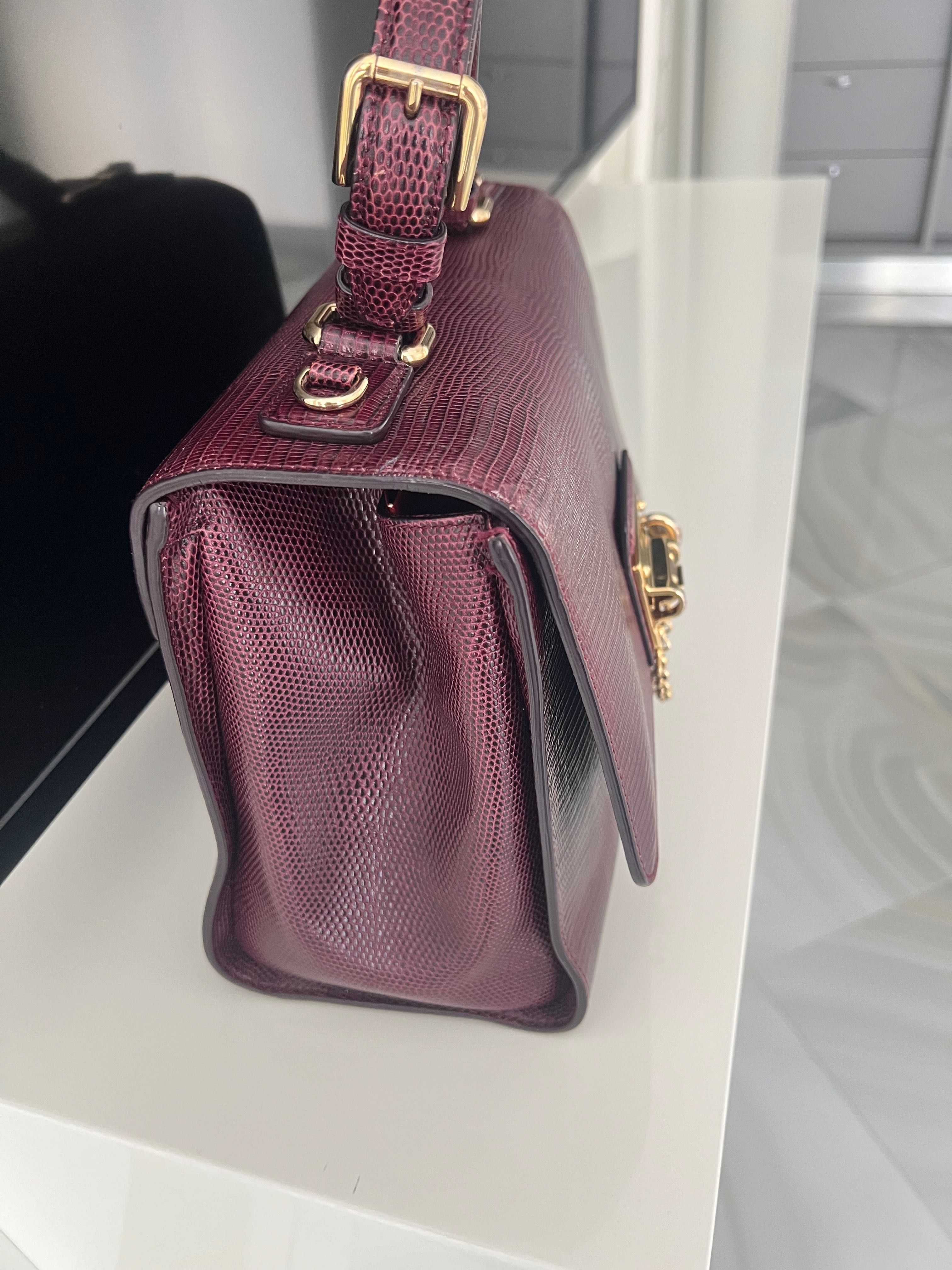 Кожаная сумка Dolce Gabanna ОРИГИНАЛ !