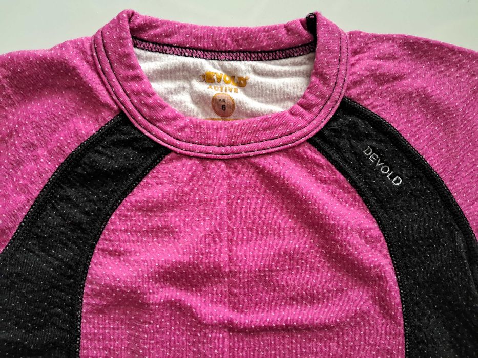 Koszulka termiczna Devold merino wool, longsleeve r. 6 lat, 116