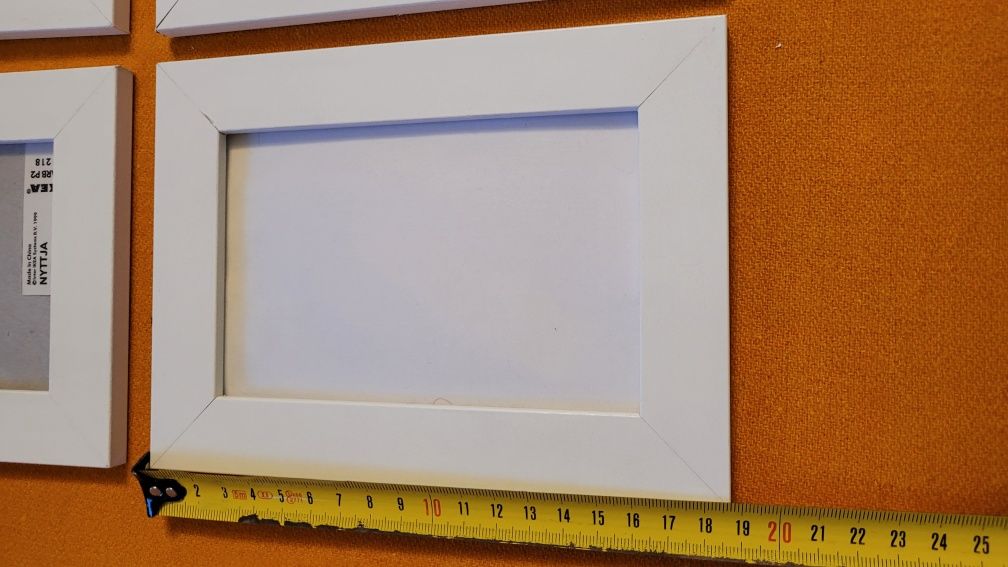 Ramka na zdjęcie biała Nyttja Ikea 18.5x14cm