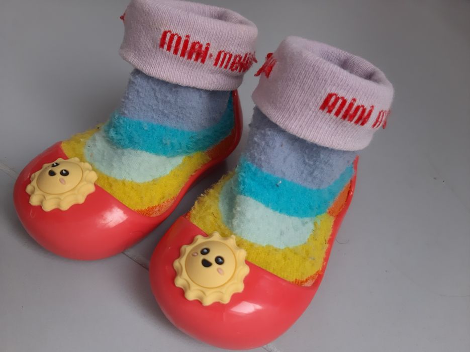 Mini Melissa buciki Skarpeto kapcie Alpha Play Sunny roz.18