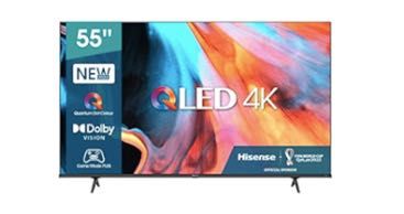 QLED Hisense 55E78HQ 55" 4K Dolby Vision HDR VIDAA U 4.0 Smart TV