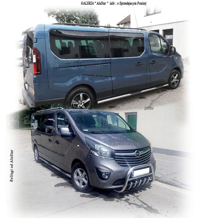 Relingi Trafic Vivaro 2015+