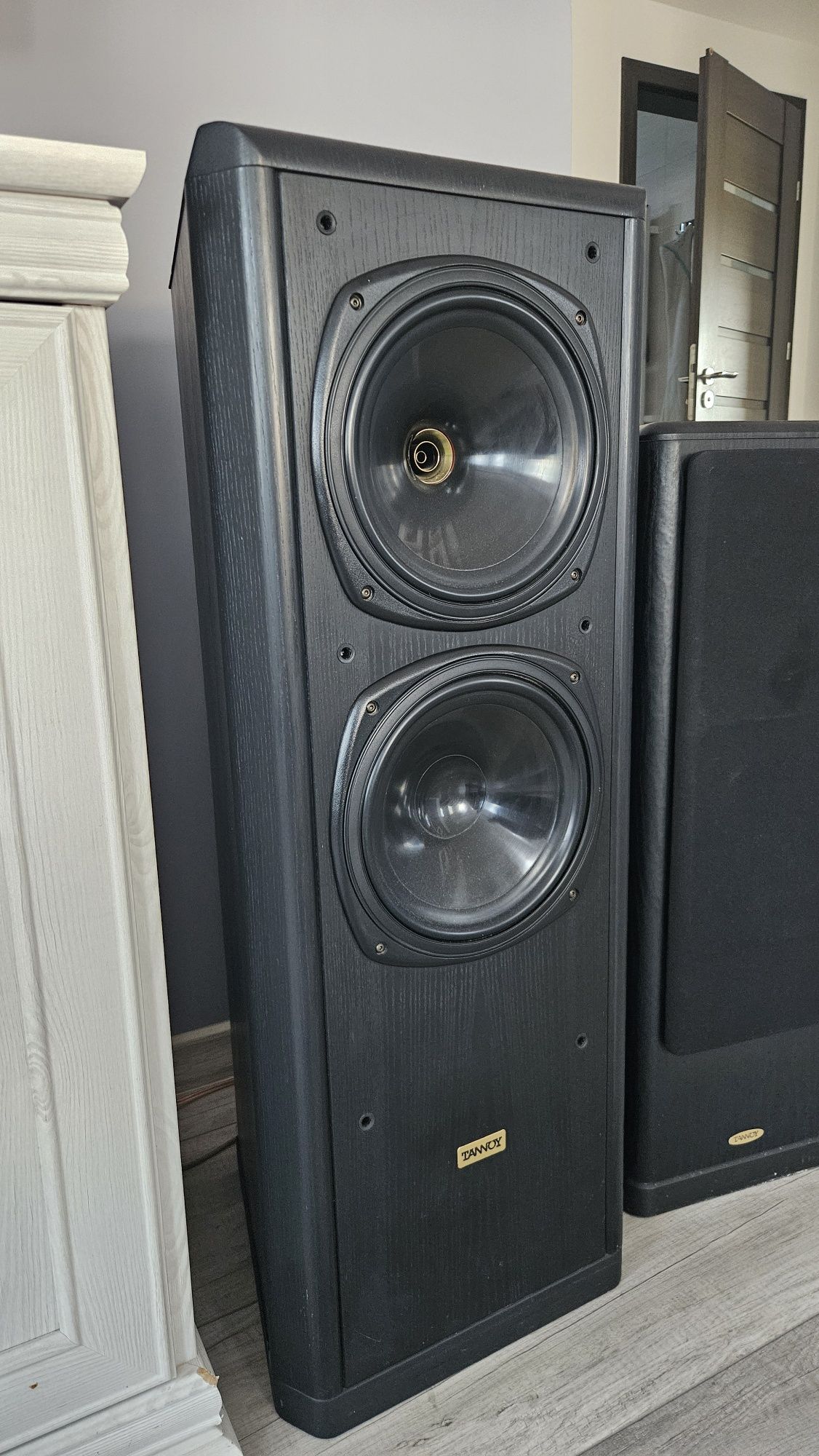 Kolumny Podlogowe Tannoy D700 Top Stan Czarne Black Ash