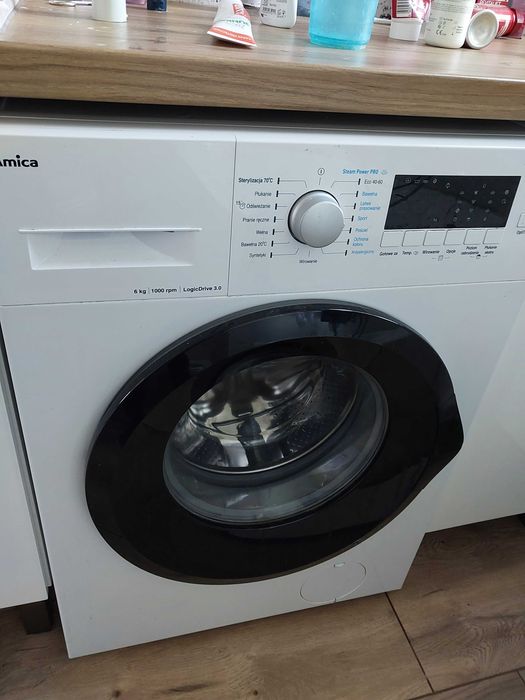 Amica WA1S610CLiSE
Amica WA1S610CLiSE  SLIM z błędem e64