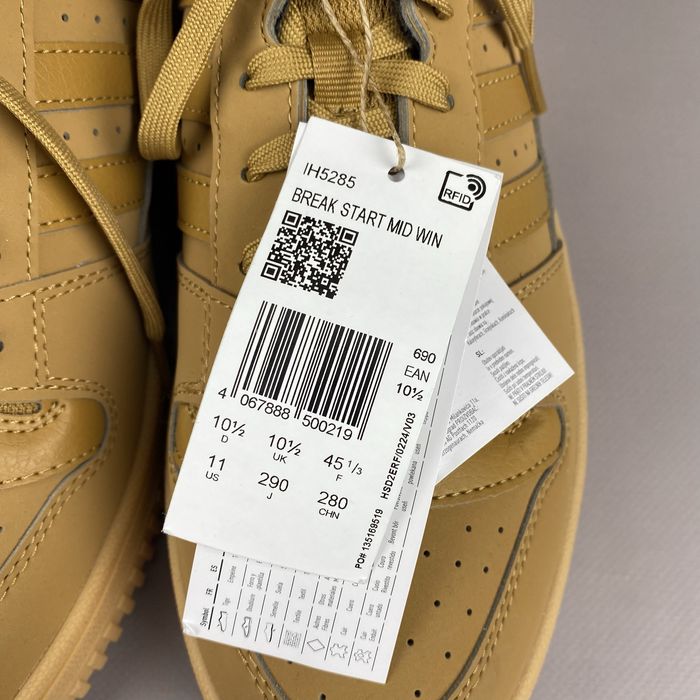 р.45 Оригінал! Зимове взуття Adidas Break Start Mid Winterized IH5285