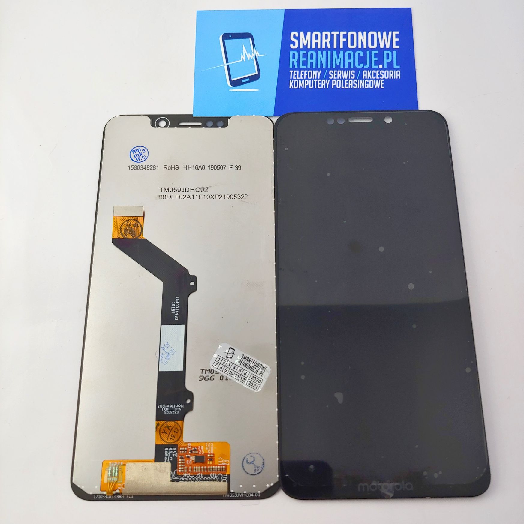 Oryginalny Wyświetlacz Motorola MOTO ONE XT1941 LCD