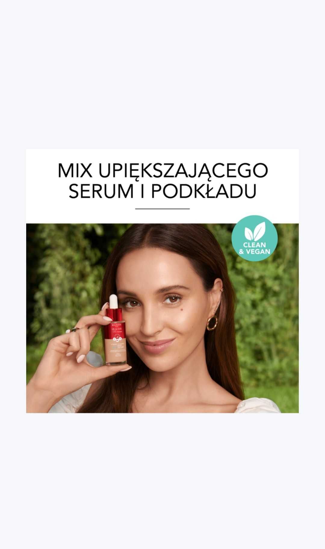 Bourjois Healthy podkład do twarzy nawilżająco-rozświetlający, z serum