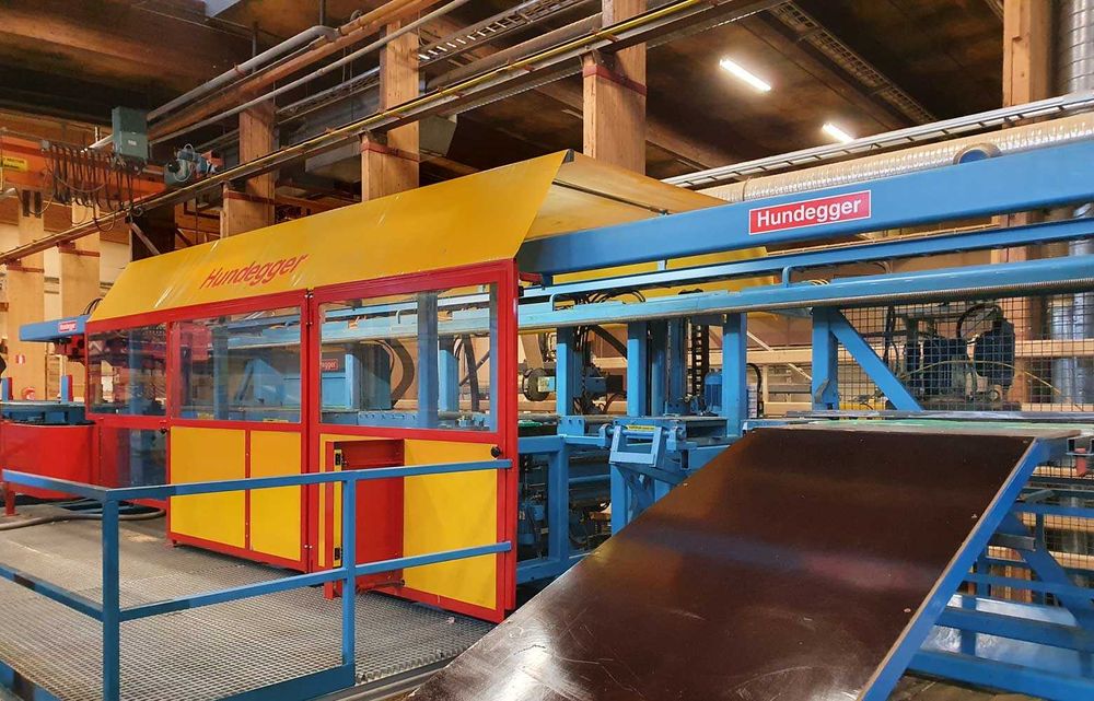 Linia ciesielska CNC Hundegger K2 + BHF ( frezarka do bala )