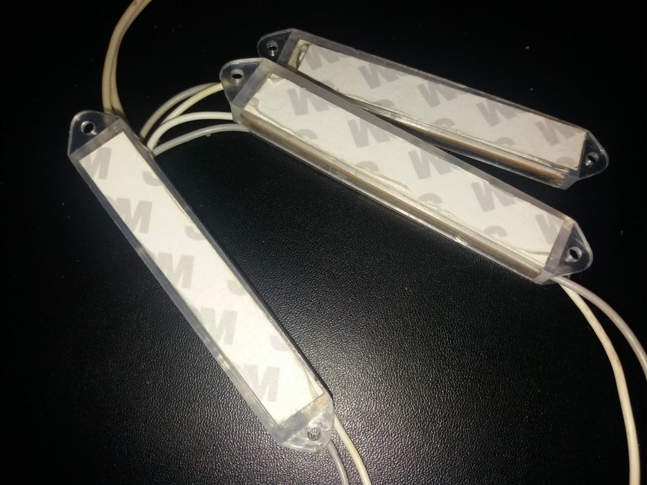 Новий герметичний світлодіодний модуль HL5050-3LED, 12V, IP65.