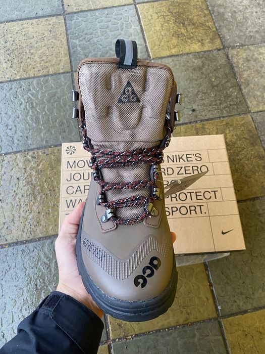 Зимові водонепроникні ботинки Nike ACG Air Zoom Gaiadome GTX Brown