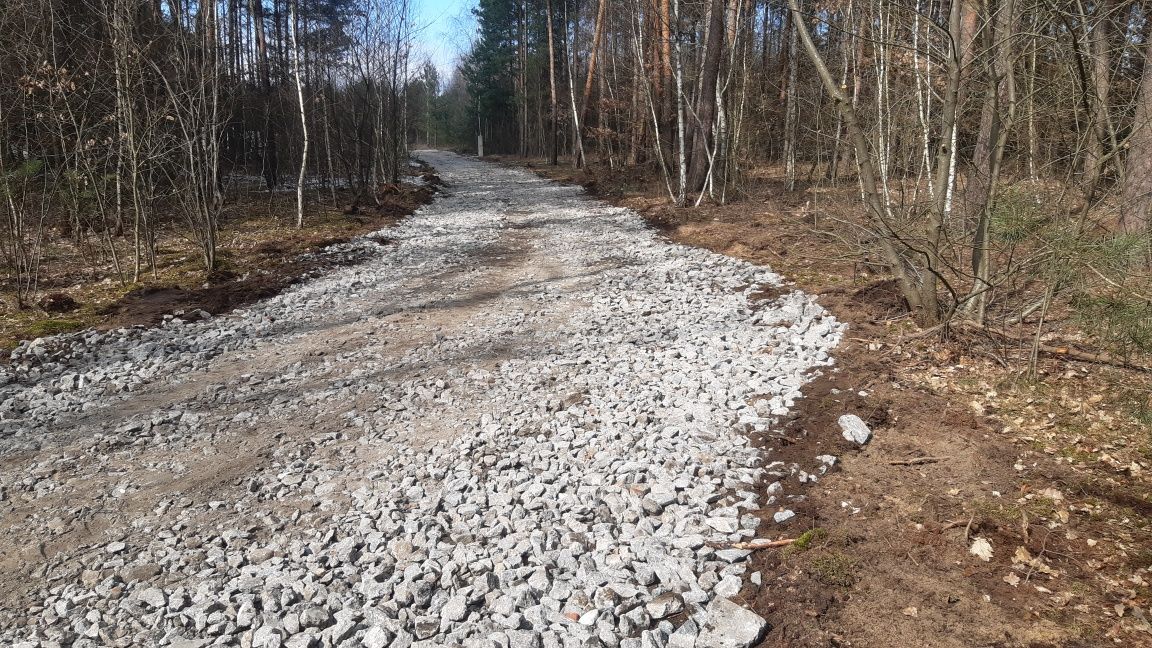 Usługi  koparko ładowarką,koparką wyburzenia Zgierz Łódź  i okolice