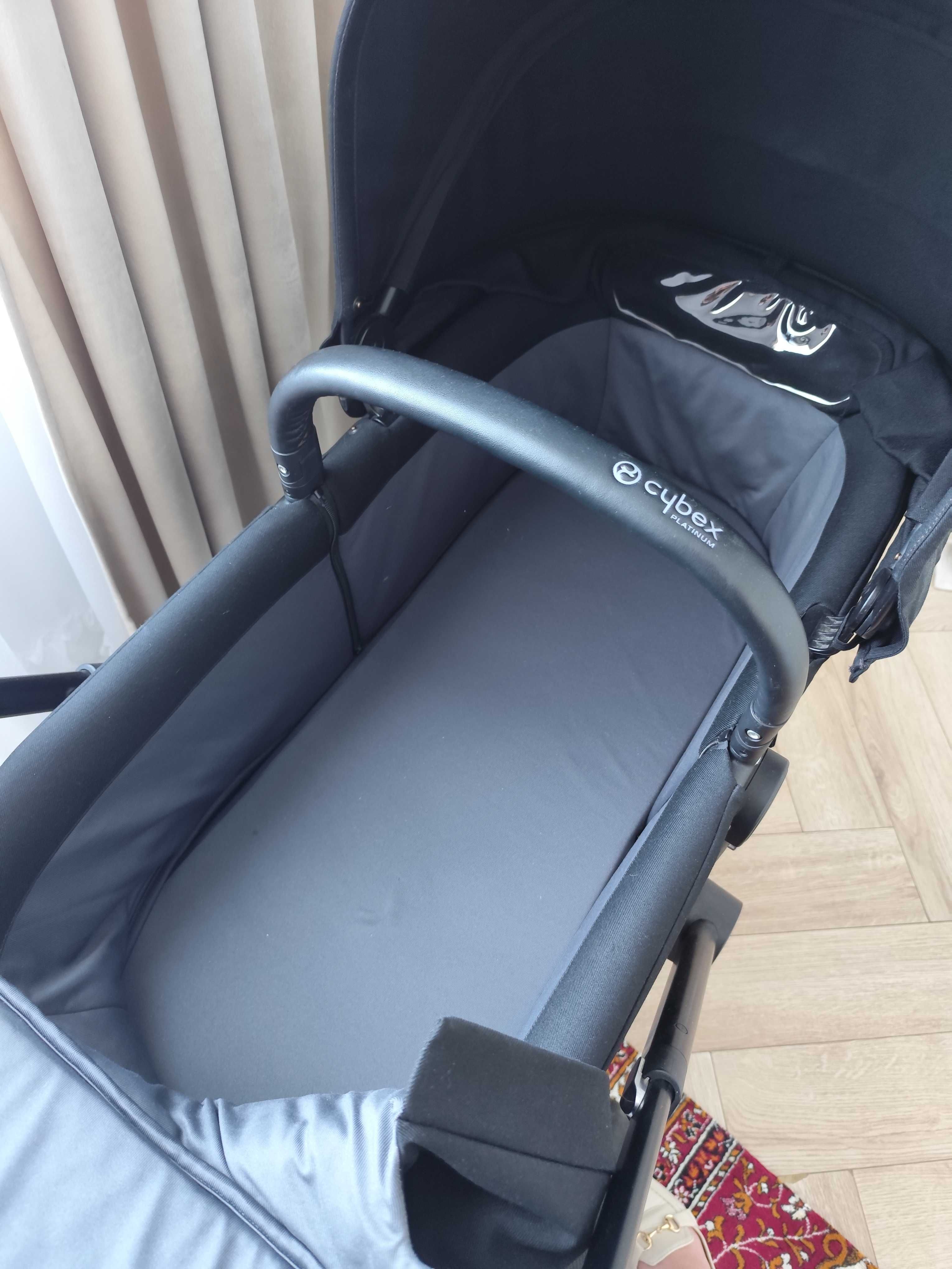 Wózek Cybex Priam 2in2 light seat deep chrome black