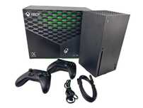 konsola xbox series x czarna + 2 pady+ okablowanie