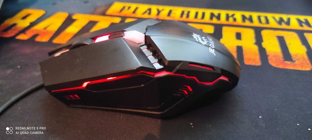 Мышка Jeqang JK-968 с подсветкой, Black