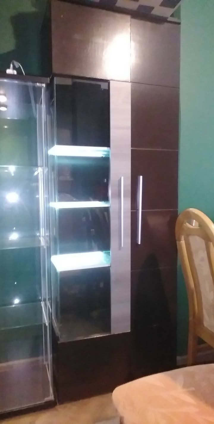 Witryna, szafa z oświetleniem