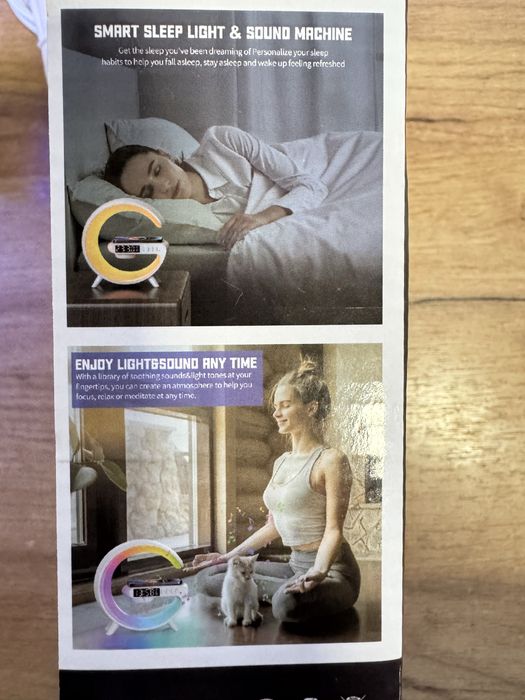 Нічник з rgb підсвіткою, новий