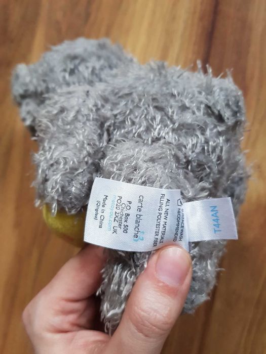 Szary miś Me To You I Love You So Much Tatty Teddy Bardzo Cię Kocham