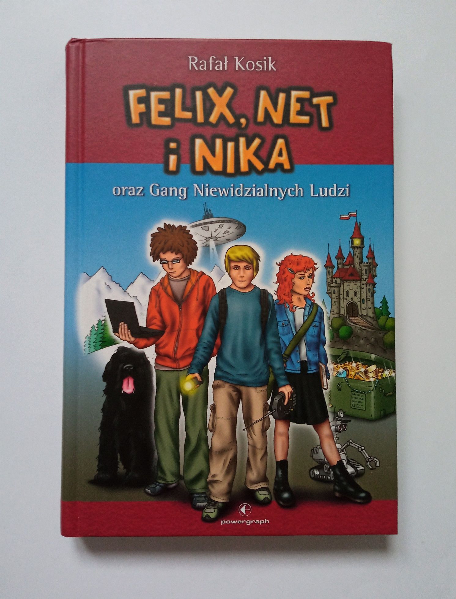 Książka „Felix,Net i Nika oraz Gang Niewidzialnych Ludzi" Rafał Kosik