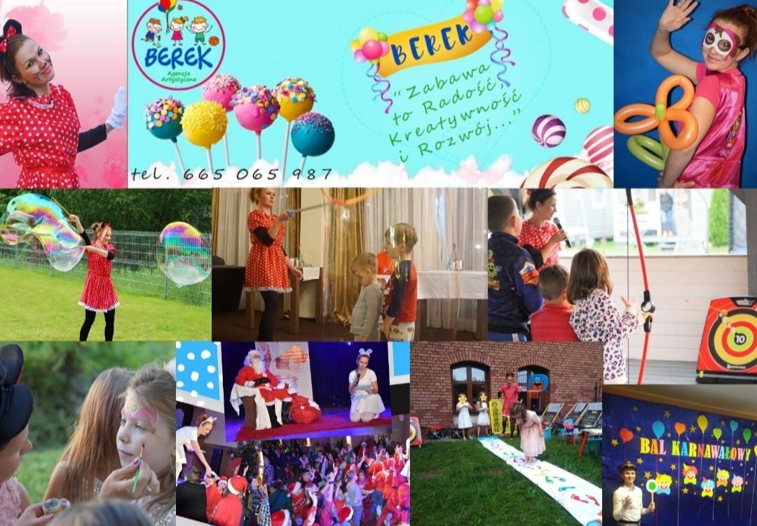 Animacje, animatorka,animator,,zamek dmuchany,piana party,zumbalini