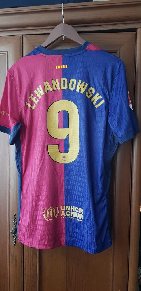 Koszulka Barcelony  9 Lewandowski