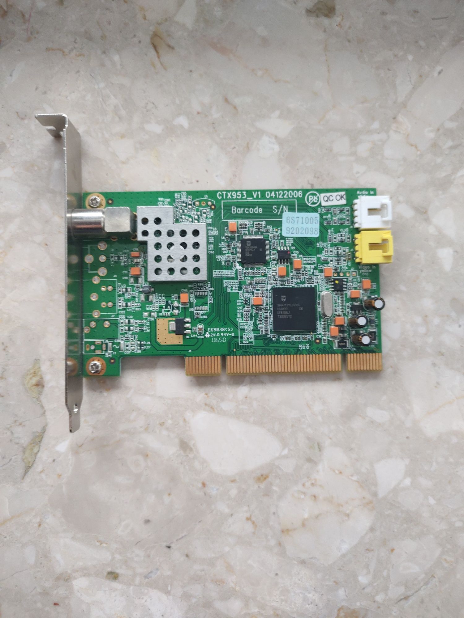 Tuner PCI analogowy Medion ctx953