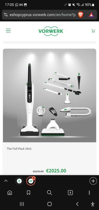 Kobold VK7 Modular Cleaning System Cyprus Kobold Thermomix