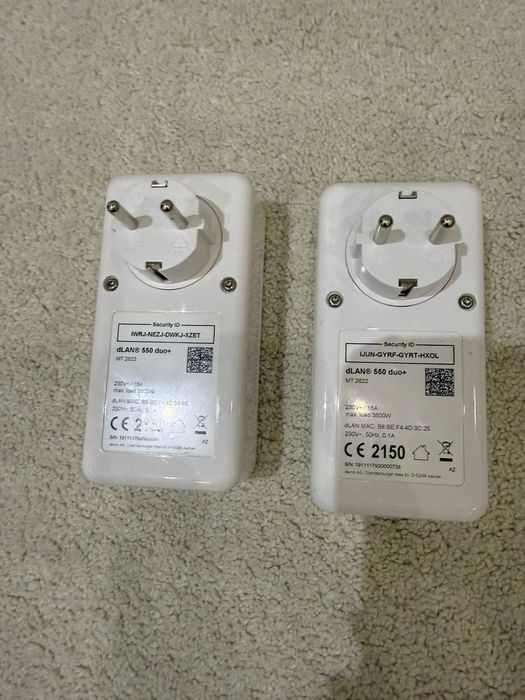 PLC Devolo  Wi-Fi com ligação Ethernet