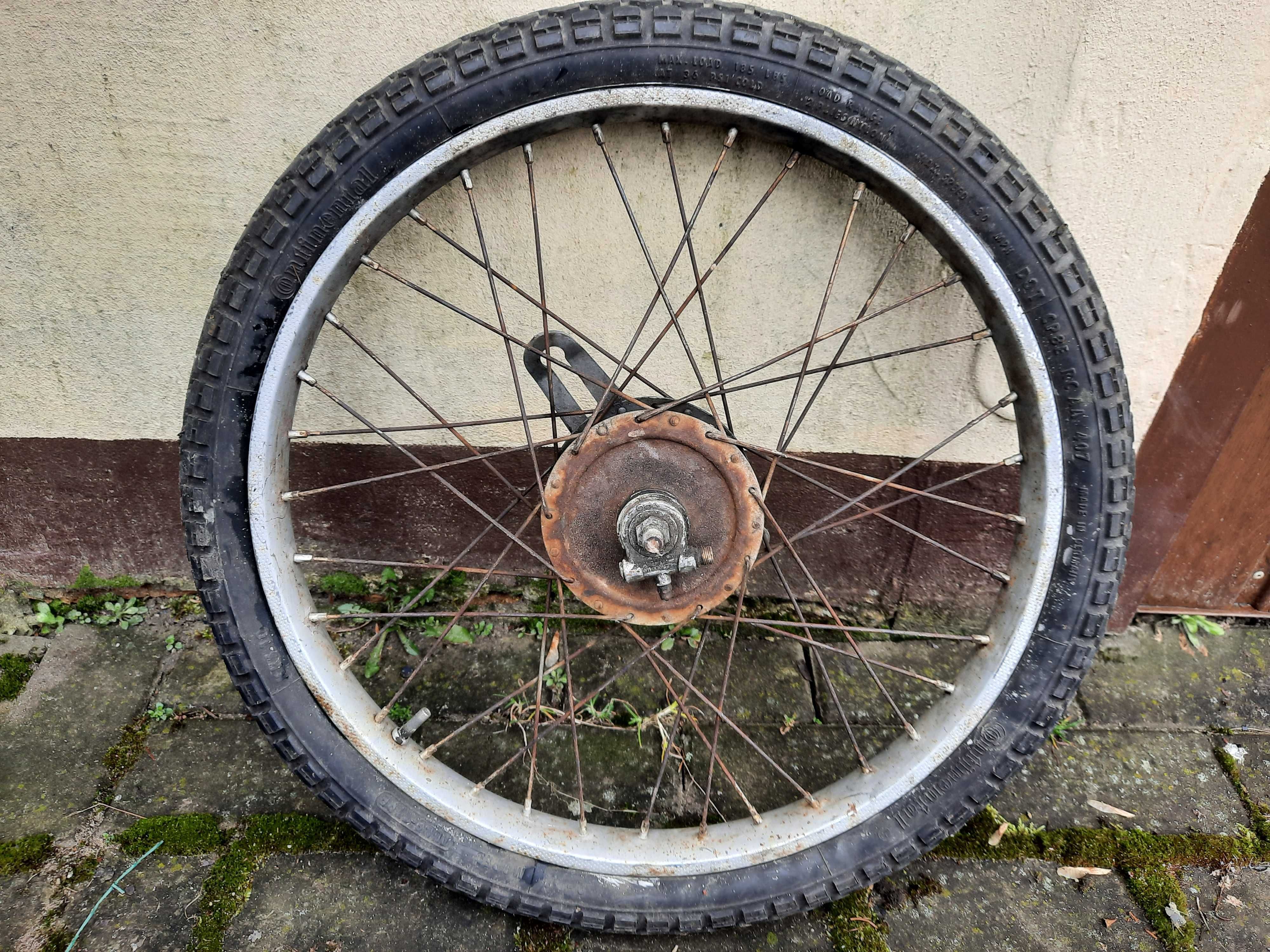 Koło motocyklowe Sachs napęd licznika VDO