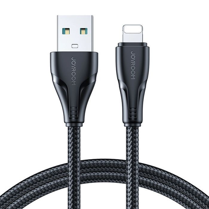 Joyroom kabel USB - Lightning 2.4A Surpass Series 2m czarny