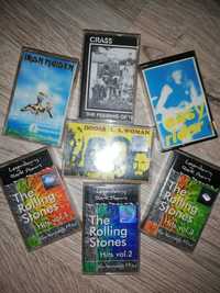 Zestaw Kaset Iron Maiden Doors Easy Rider The Rolling Stones