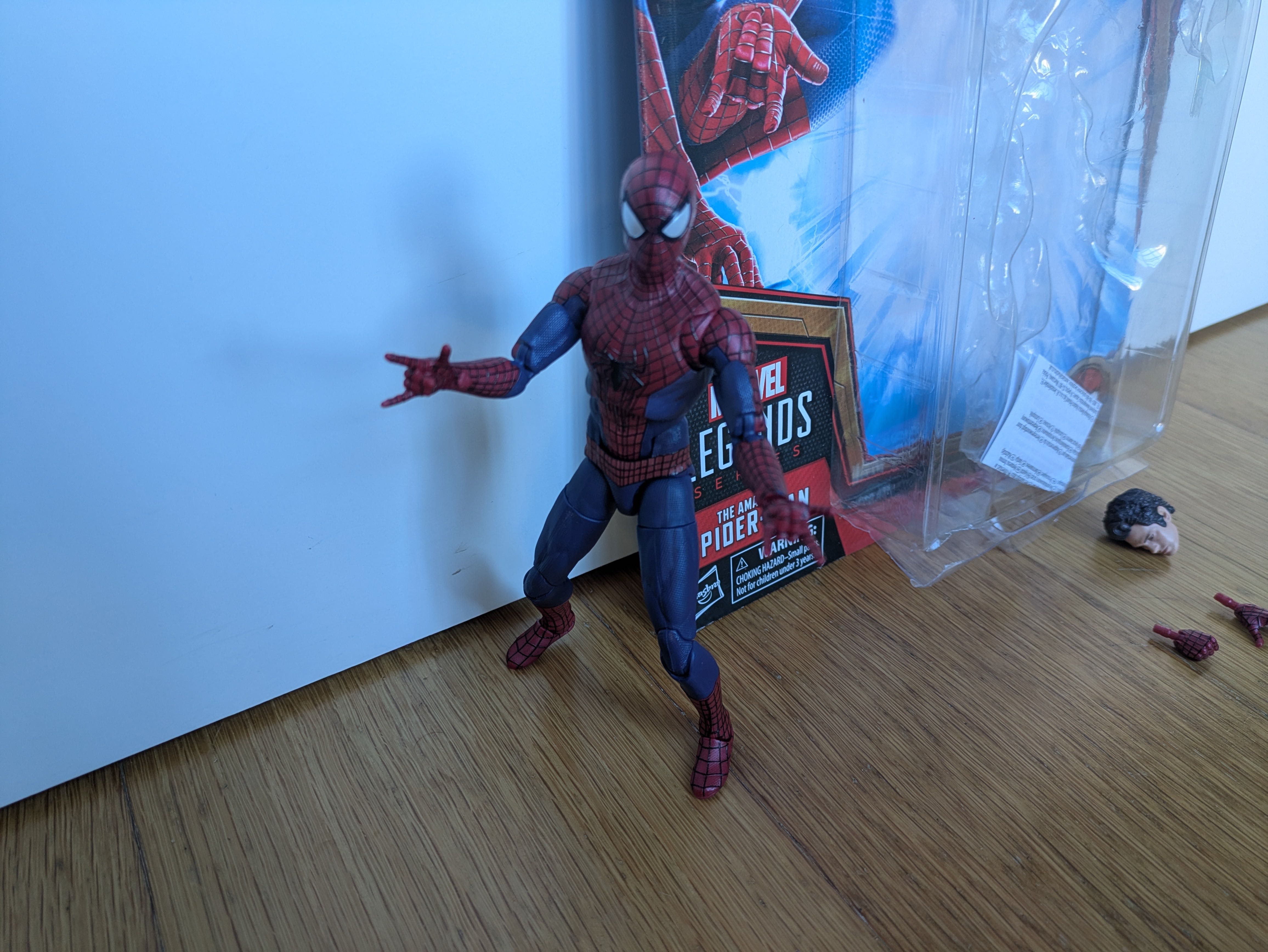 Spider man/ Homem aranha Andrew Garfield Marvel Legends -Portes Grátis