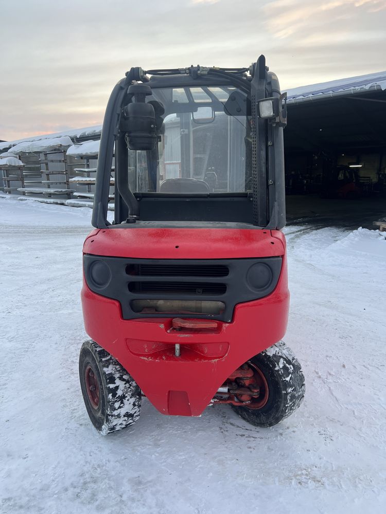 Linde h25 кара навантажувач погрущик