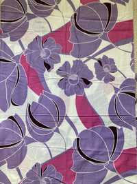 Kupon tkaniny bawełnianej fiolety