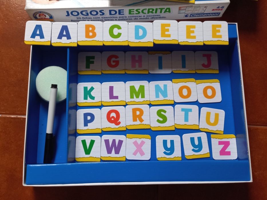 Jogo Didatico Jogos de escrita Clementoni