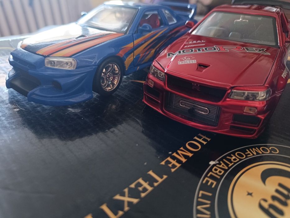 Моделька Nissan Skyline GTR R34
