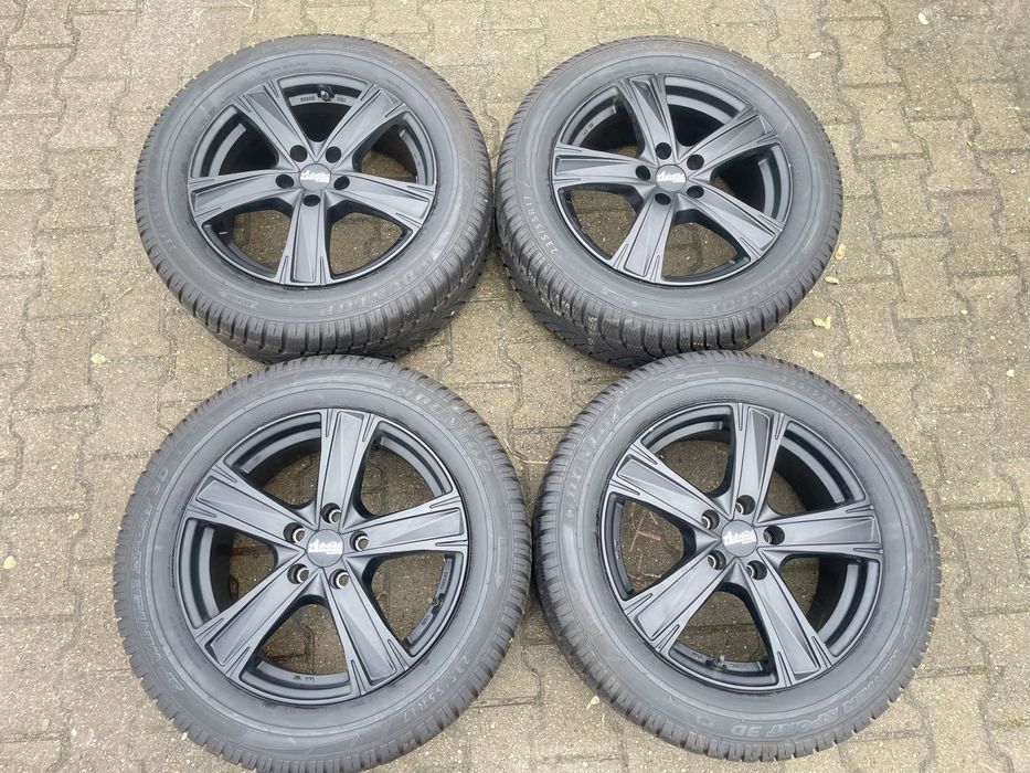 Koła zimowe 5x112 17” 7.5j et38 Audi q3 VW tiguan seat ateca inne VAG