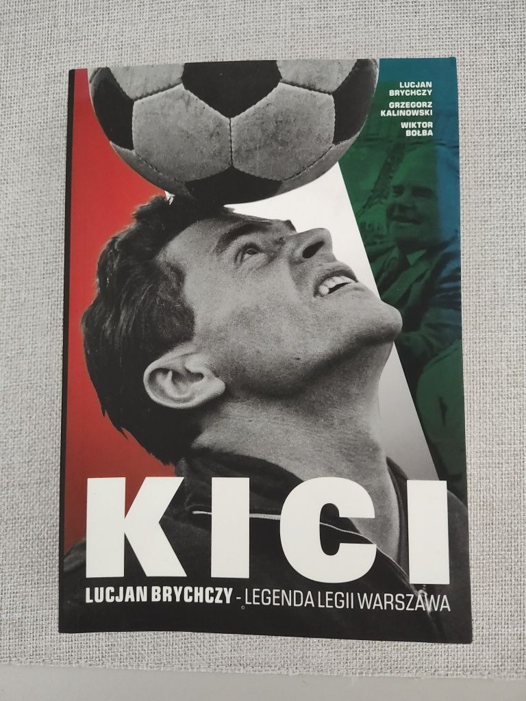 Książka "Kici" Lucjan Brychczy stan IDEALNY.