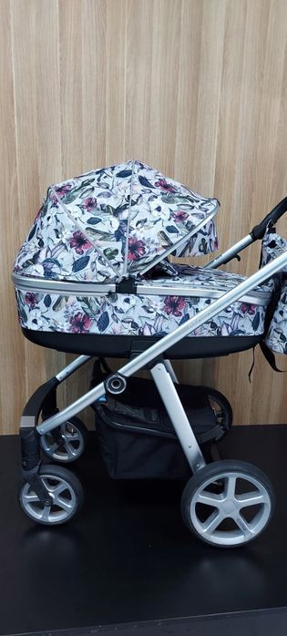 Espiro Next Flowers LIMITOWANY piękna tapicerka - wózek dziecięcy