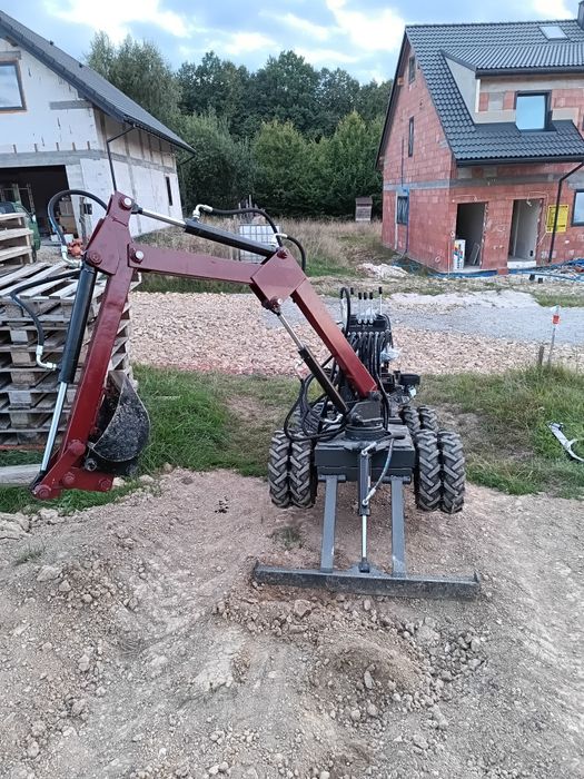 NOWA minikoparka kołowa - polska produkcja!!