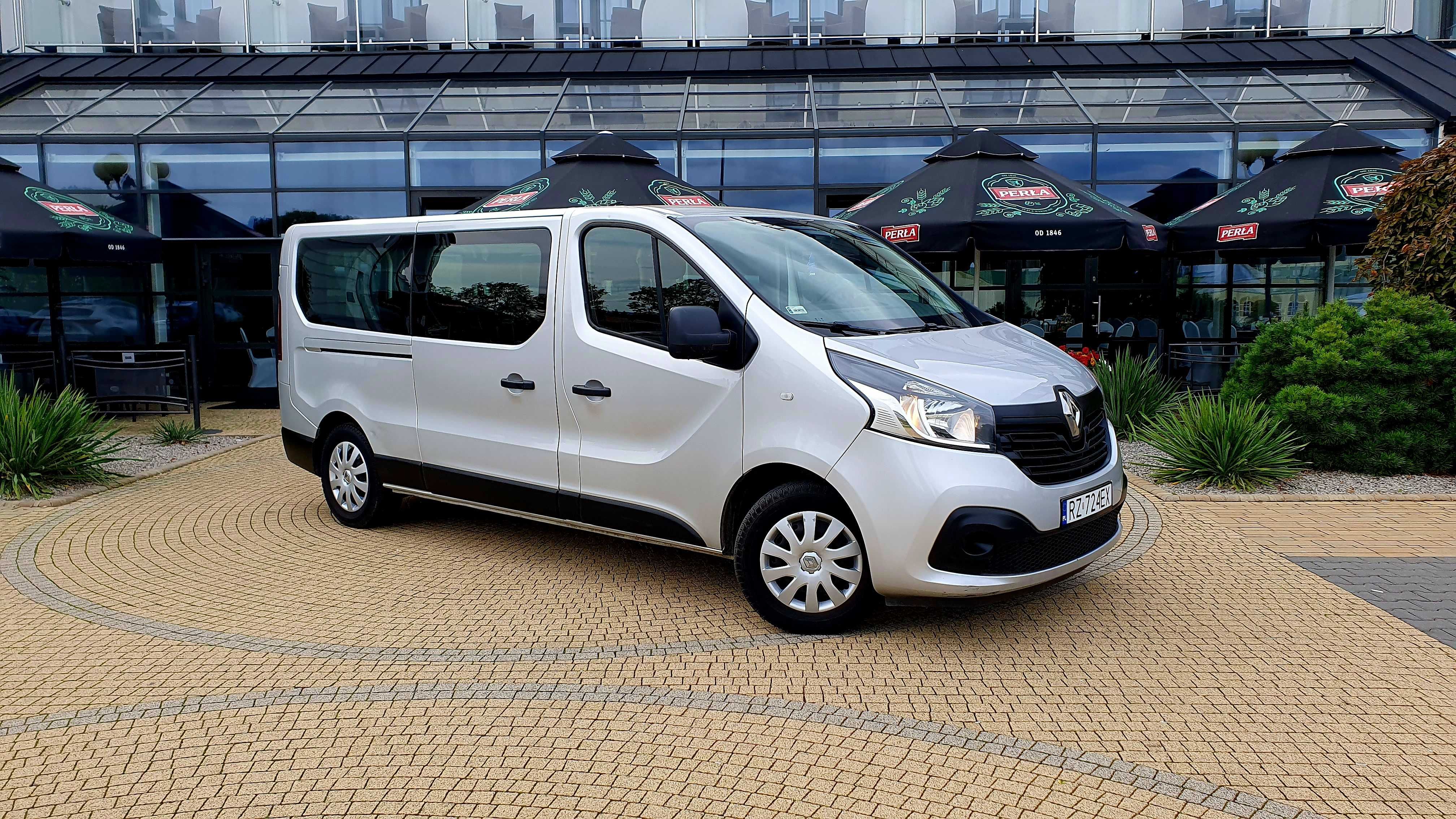 Wynajem Busa Renault Trafic 9 Osobowy Wypożyczalnia BUS WOLNE TERMINY