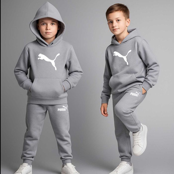 Теплий Костюм Пума на флісі для хлопчика 146-164 см Puma Туреччина