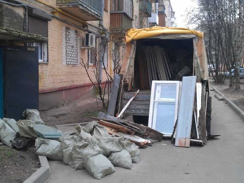 Вывоз старой мебели, вывоз хлама, вывоз строительного мусора