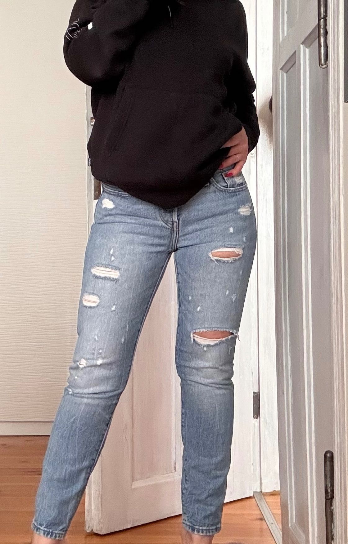 Levi’s 501 T W25L28 spodnie jeansowe Damskie